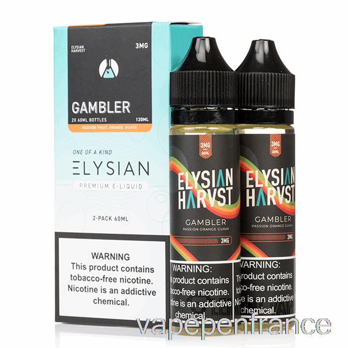 Le Dbcl - Gambler - Elysian Labs - Stylo Vape 120 Ml 0 Mg